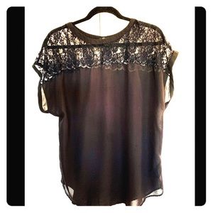 Black Lacey blouse